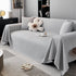 Waterproof Scratch Proof Herringbone Large Throw Blanket for Couch, Chenille Couch Cushion Covers for Pets