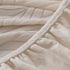 Plush Fleece Sofa Slipcover with 3D Wheat Pattern, Cozy High-Stretch Couch Cover