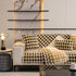 Winter Thickened Sherpa Fleece Houndstooth Sofa Cushion, Non-slip Sofa Cover with Plush