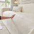 Cooling Scratch Proof Large Sofa Throw Cover, Geometric Texture Couch Protector