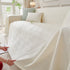 Cooling Scratch Proof Large Sofa Throw Cover, Geometric Texture Couch Protector