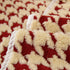 Winter Thickened Sherpa Fleece Houndstooth Sofa Cushion, Non-slip Sofa Cover with Plush