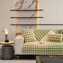 Winter Thickened Sherpa Fleece Houndstooth Sofa Cushion, Non-slip Sofa Cover with Plush