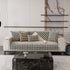 Winter Thickened Sherpa Fleece Houndstooth Sofa Cushion, Non-slip Sofa Cover with Plush