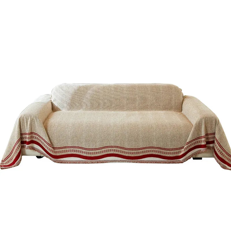 Durable Couch Chair Cover Sofa Blanket Slipcover for Reclining Furniture Protector - TaroTextile