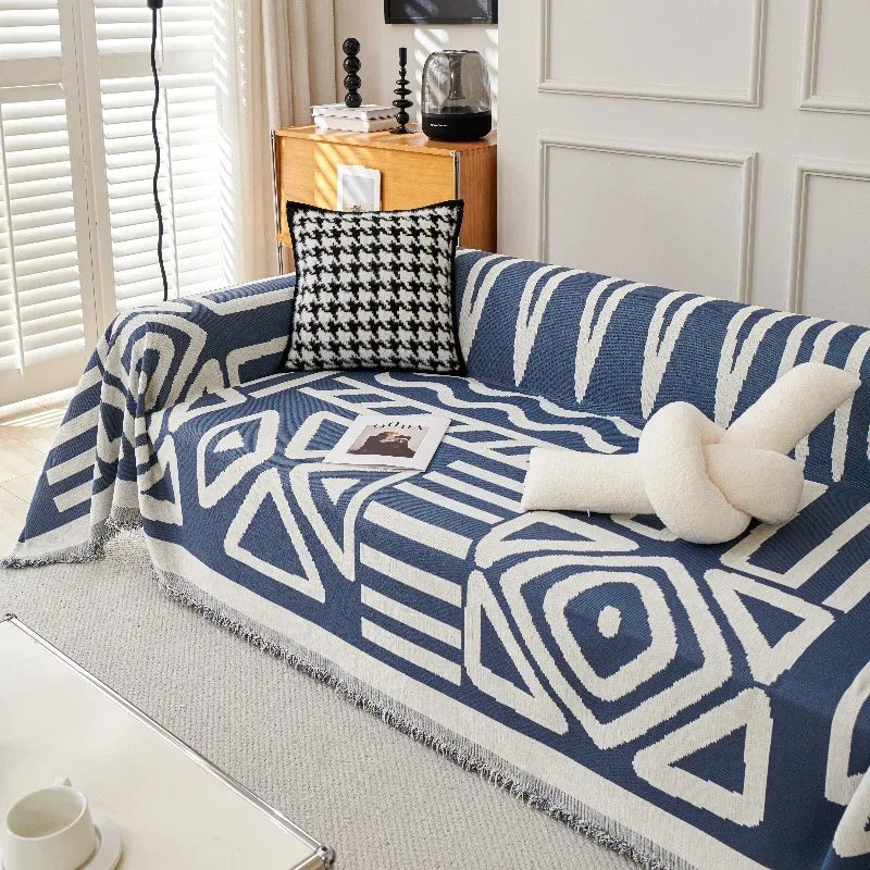 Durable Cushion Cover Anti-scratch Sofa Couch Cover Universal Sofa Blanket - TaroTextile