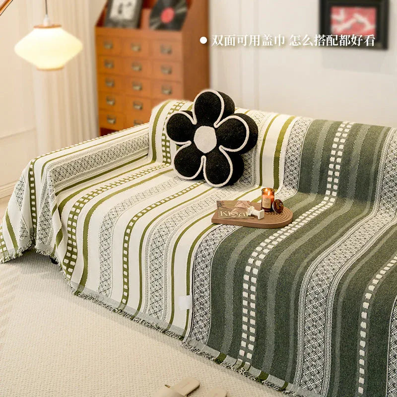 Durable Sofa Slipcover Cozy Thick Couch Chair Cover Furniture Protector - TaroTextile