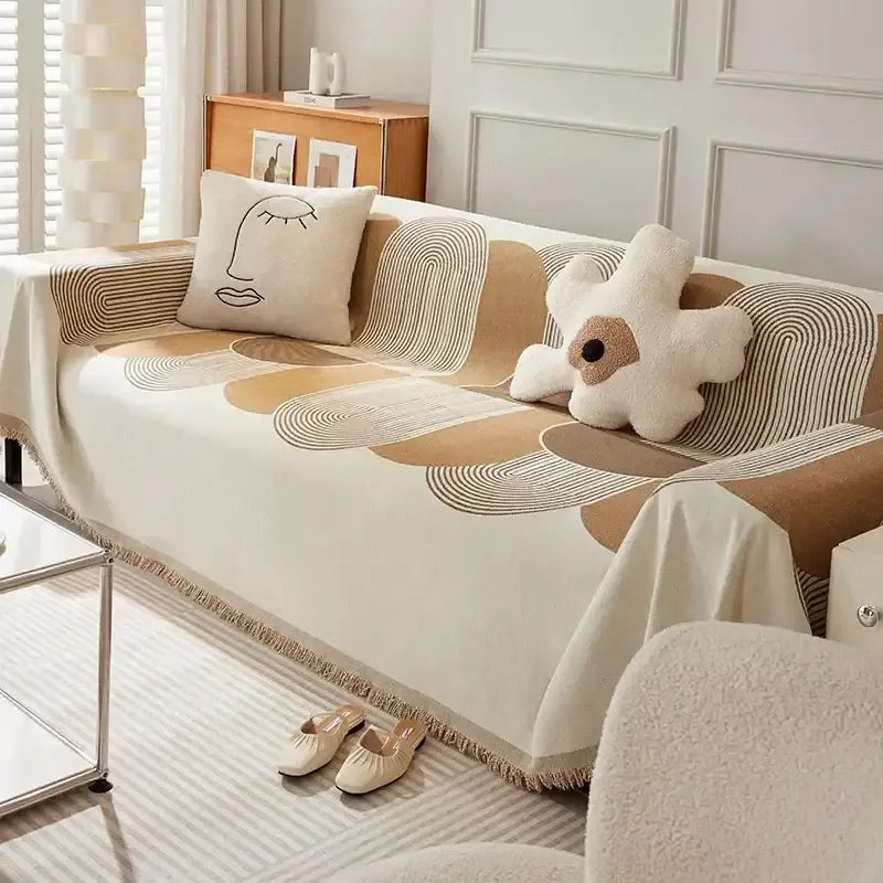 Durable Sofa Slipcover Soft Chenille Universal Chair Couch Cover - TaroTextile