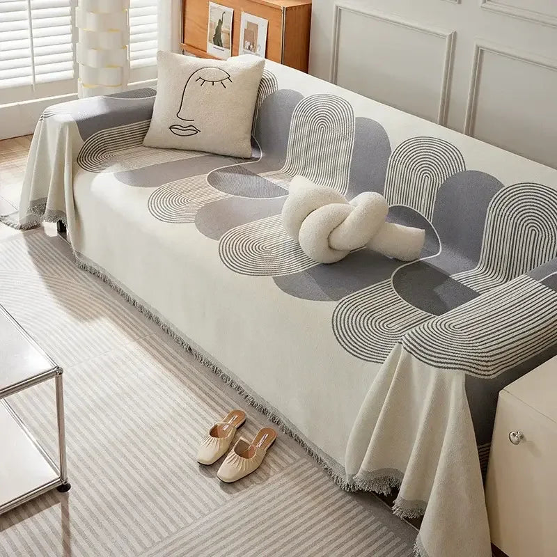 Durable Sofa Slipcover Soft Chenille Universal Chair Couch Cover - TaroTextile