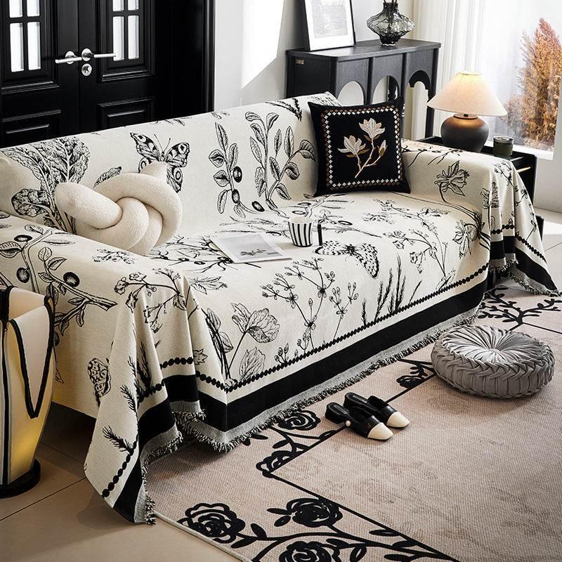 Durable Sofa Towel Universal Chair Seat Cover Anti-scratch Cushion Couch Cover - TaroTextile