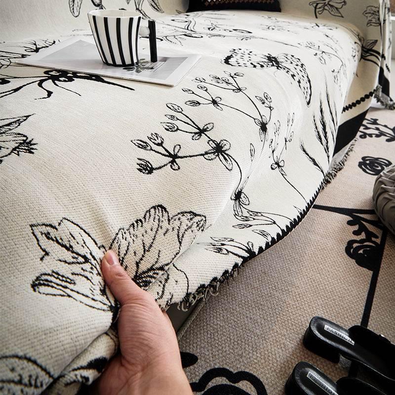 Durable Sofa Towel Universal Chair Seat Cover Anti-scratch Cushion Couch Cover - TaroTextile