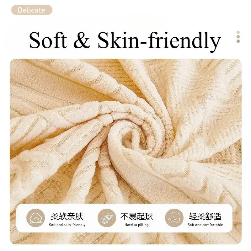 Elastic Cozy Sofa Cover Universal Anti-cat Scratch Couch Futon Cover - TaroTextile