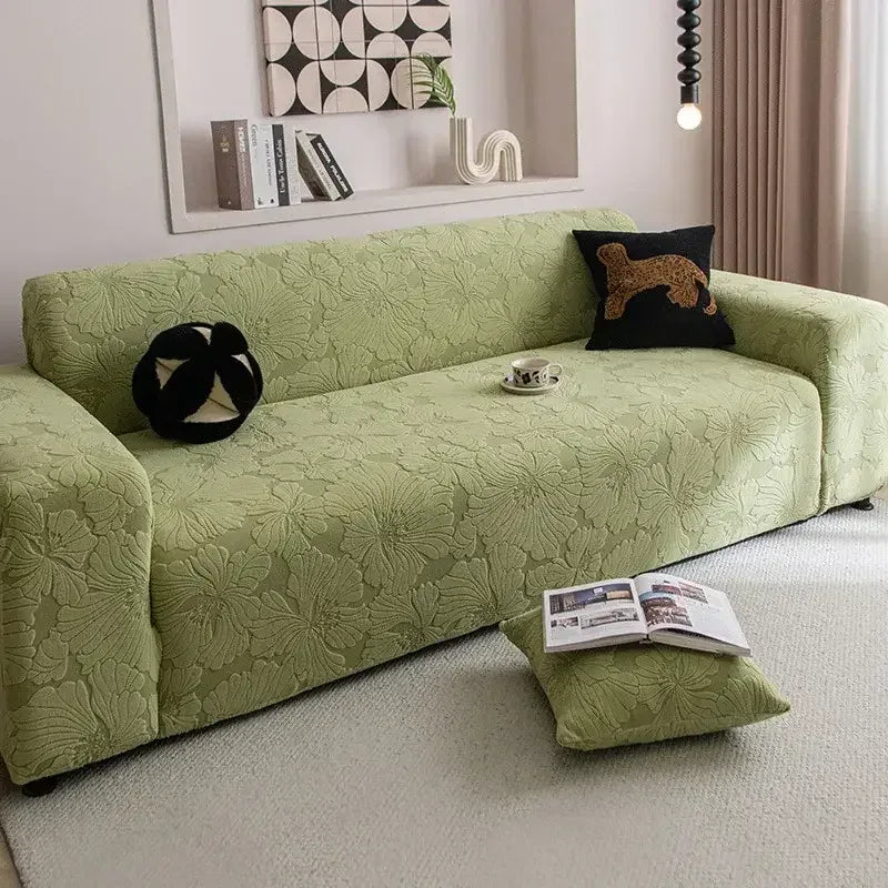 Elastic Sofa Cover Anti-cat Scratch Slipcover Stretchy Chair Cushion Cover - TaroTextile