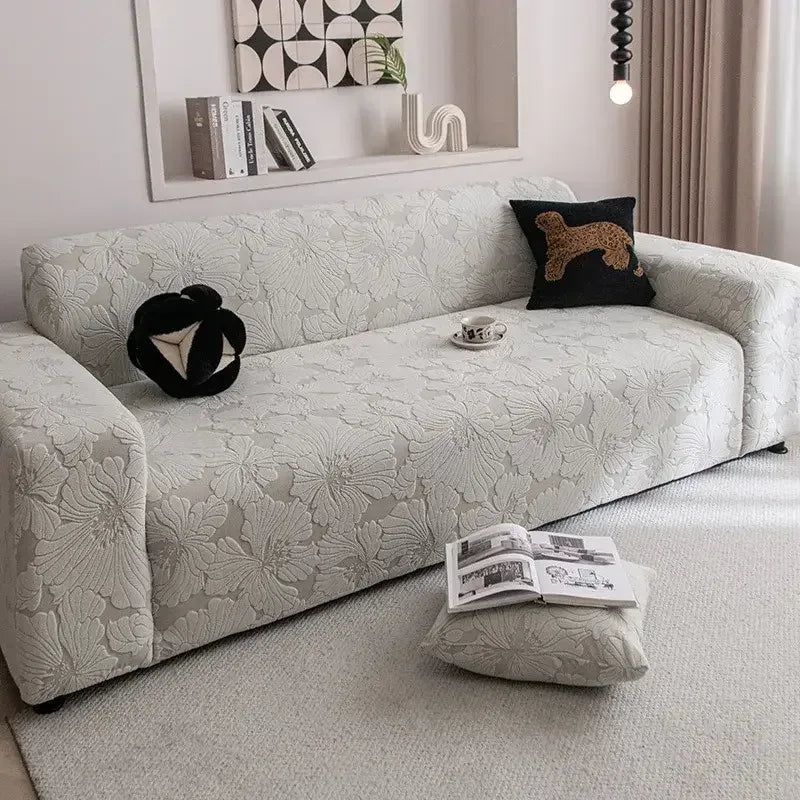 Elastic Sofa Cover Anti-cat Scratch Slipcover Stretchy Chair Cushion Cover - TaroTextile