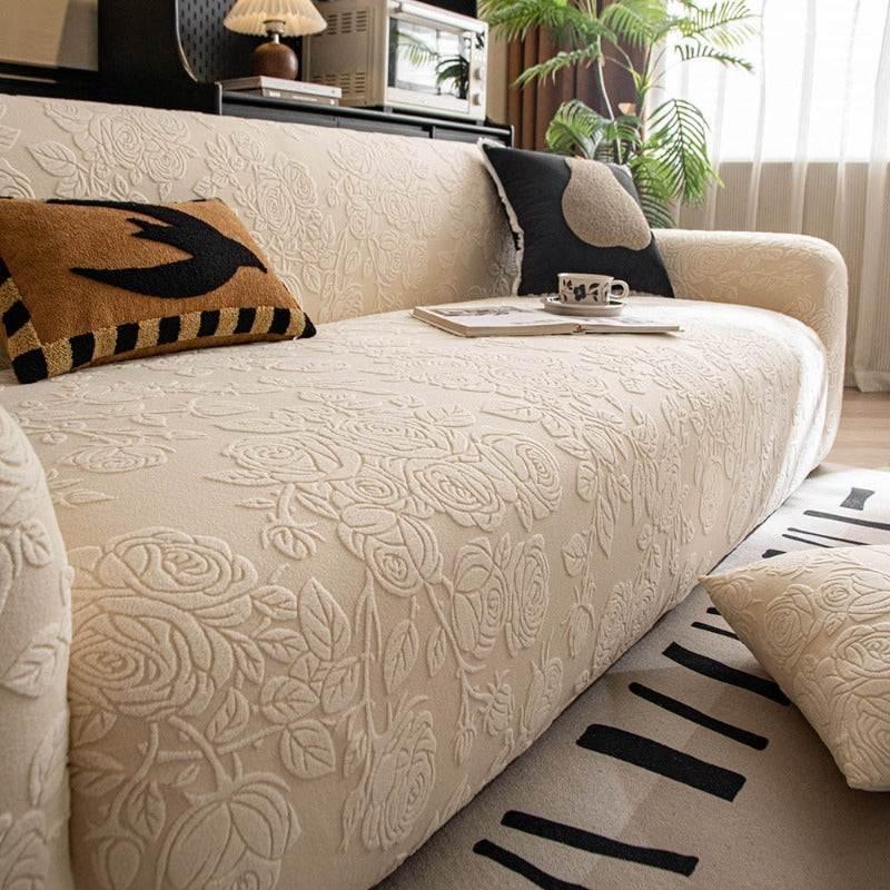Elastic Sofa Cover Anti-cat Scratch Slipcover for 1/2/3/4/5 Seats Cover - TaroTextile