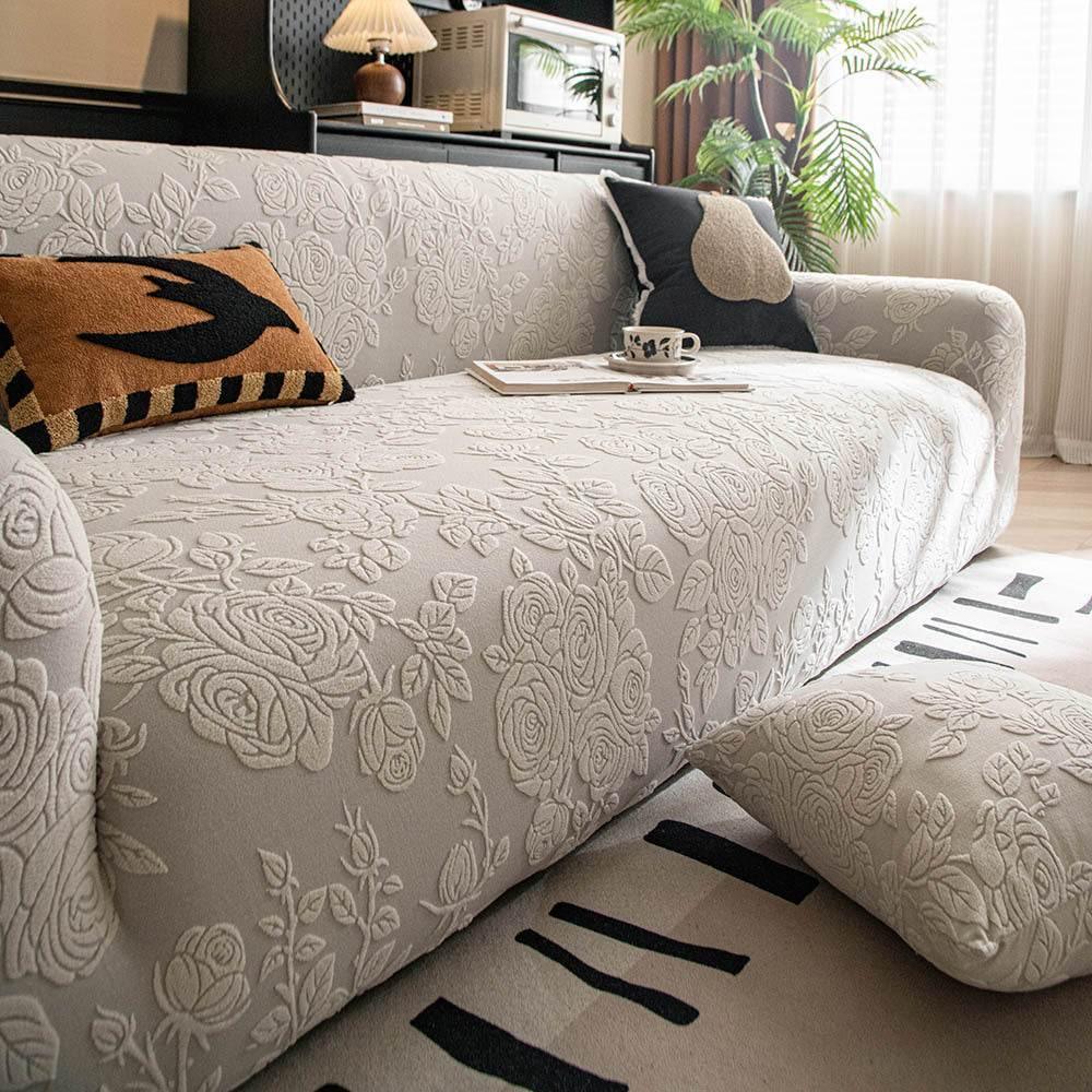 Elastic Sofa Cover Anti-cat Scratch Slipcover for 1/2/3/4/5 Seats Cover - TaroTextile
