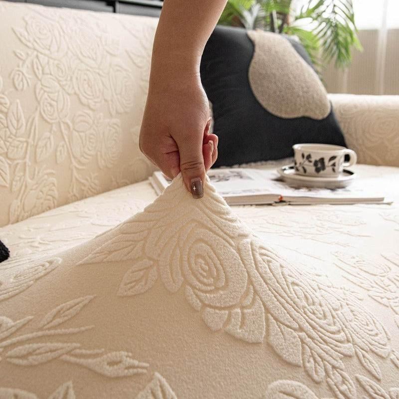 Elastic Sofa Cover Anti-cat Scratch Slipcover for 1/2/3/4/5 Seats Cover - TaroTextile