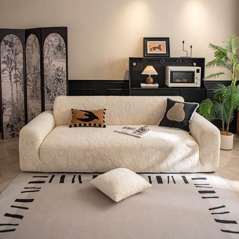 Elastic Sofa Cover Anti-cat Scratch Slipcover for 1/2/3/4/5 Seats Cover - TaroTextile