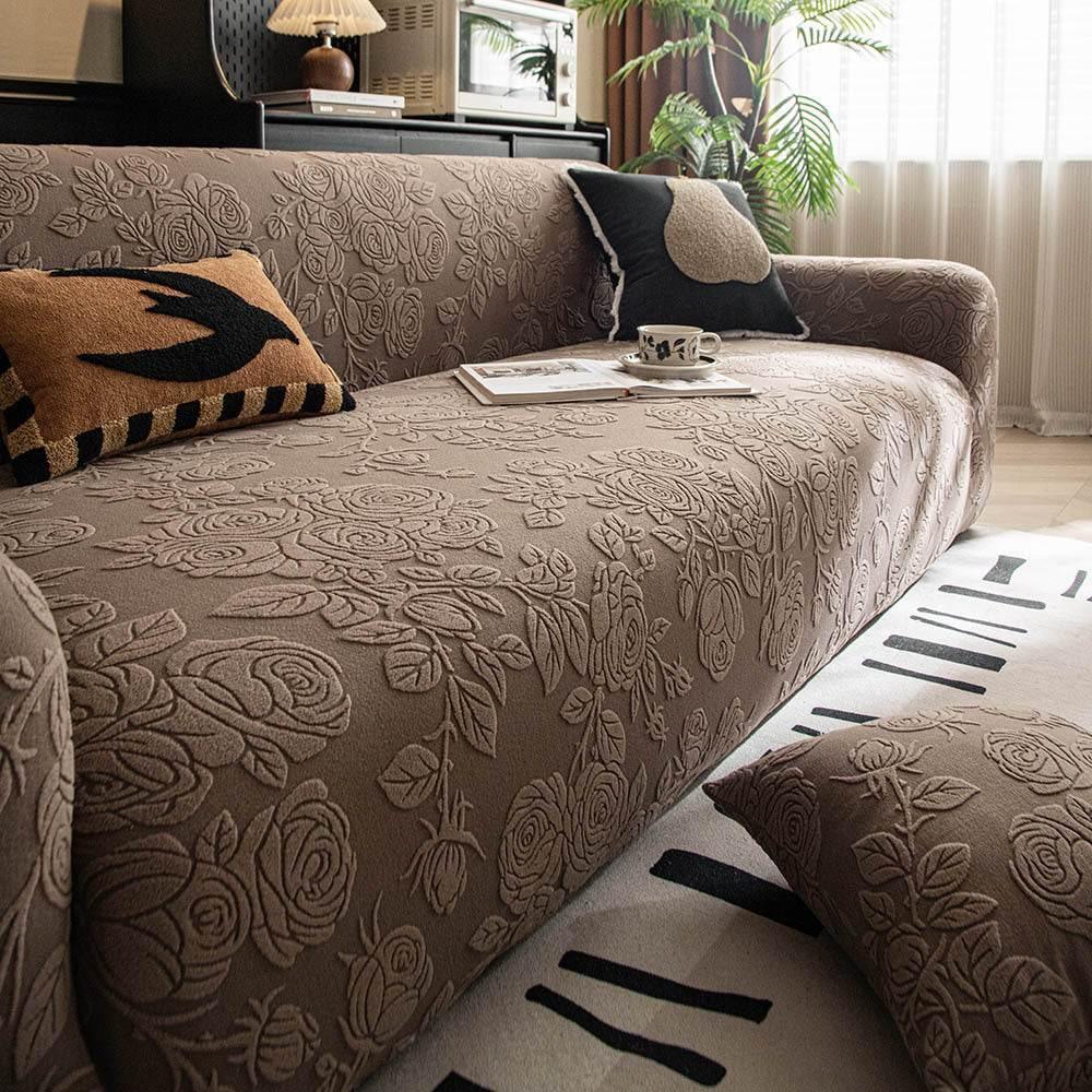 Elastic Sofa Cover Anti-cat Scratch Slipcover for 1/2/3/4/5 Seats Cover - TaroTextile