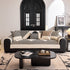 Vertical Stripes Sectional Sofa Cover Slipcover - Non-Slip, Fits L-Shape Couches