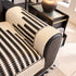 Vertical Stripes Sectional Sofa Cover Slipcover - Non-Slip, Fits L-Shape Couches