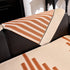 Vertical Stripes Sectional Sofa Cover Slipcover - Non-Slip, Fits L-Shape Couches