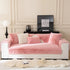 Faux Mink Velvet Luxury Fluffy Sofa Cushion, Winter Warm Thick Plush Non-slip Sofa Covers - TaroTextile