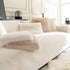 Faux Mink Velvet Luxury Fluffy Sofa Cushion, Winter Warm Thick Plush Non-slip Sofa Covers - TaroTextile