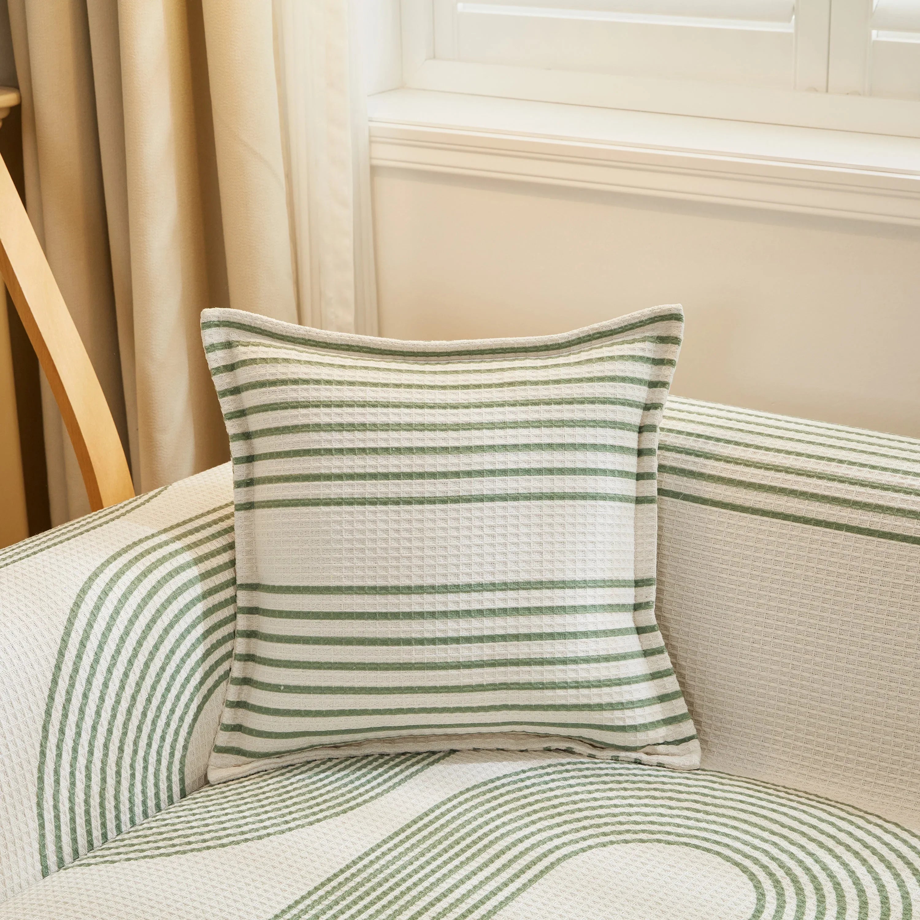 Furniture Covers for Pets, Waffle Lattice Fabric Sofa Throw, Couch Cover Blanket Throw - TaroTextile