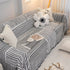 Furniture Pet Protector Couch Cover Throws for Sectional Couch, Couch Cover for Most Shape Sofas - TaroTextile