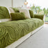 Luxury Plush Non-Slip Sofa Covers, Soft Fuzzy Embossed Sofa Topper & Seat Covers