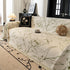 Large Floral Sofa Cover Throw Blanket, Plush Jacquard Non-Shedding Couch Cover for Pets