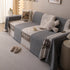Luxury Cozy Cotton Sofa Blanket Cover Furniture Slipcovers for Most Shape Sofas