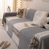 Luxury Cozy Cotton Sofa Blanket Cover Furniture Slipcovers for Most Shape Sofas