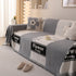 Luxury Cozy Cotton Sofa Blanket Cover Furniture Slipcovers for Most Shape Sofas
