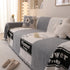 Luxury Cozy Cotton Sofa Blanket Cover Furniture Slipcovers for Most Shape Sofas