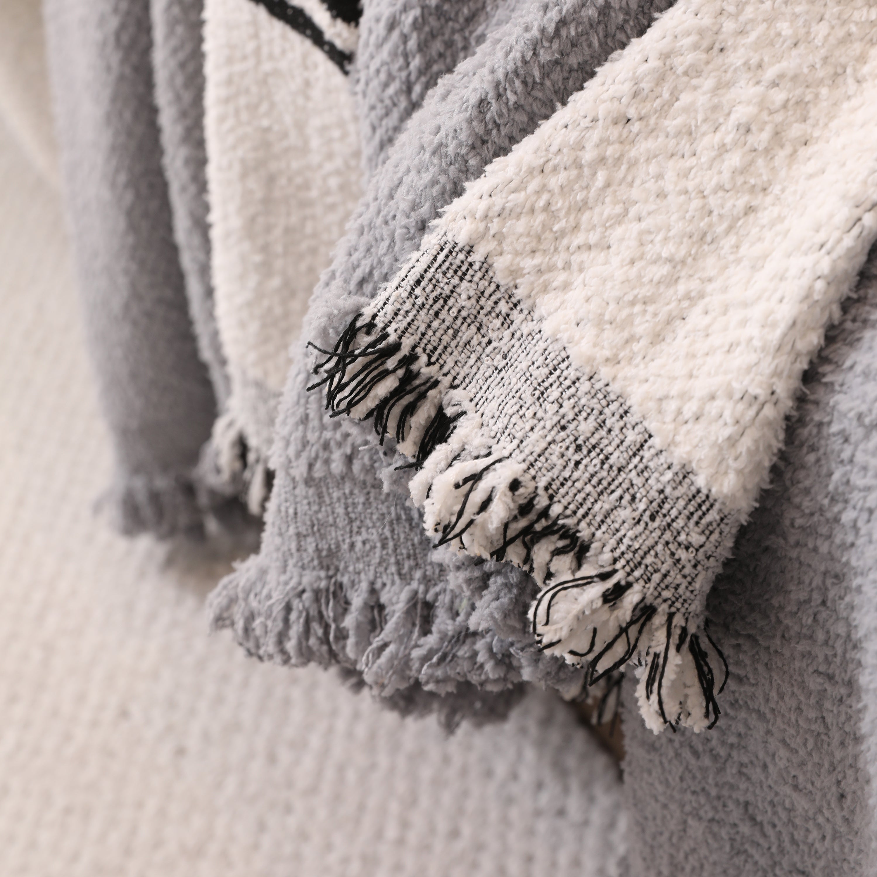 Luxury Cozy Cotton Sofa Blanket Cover Furniture Slipcovers for Most Shape Sofas