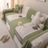 Luxury Cozy Cotton Sofa Blanket Cover Furniture Slipcovers for Most Shape Sofas