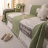 Luxury Cozy Cotton Sofa Blanket Cover Furniture Slipcovers for Most Shape Sofas