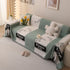 Luxury Cozy Cotton Sofa Blanket Cover Furniture Slipcovers for Most Shape Sofas