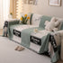 Luxury Cozy Cotton Sofa Blanket Cover Furniture Slipcovers for Most Shape Sofas