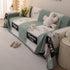 Luxury Cozy Cotton Sofa Blanket Cover Furniture Slipcovers for Most Shape Sofas
