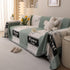 Luxury Cozy Cotton Sofa Blanket Cover Furniture Slipcovers for Most Shape Sofas