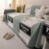 Luxury Cozy Cotton Sofa Blanket Cover Furniture Slipcovers for Most Shape Sofas