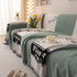 Luxury Cozy Cotton Sofa Blanket Cover Furniture Slipcovers for Most Shape Sofas