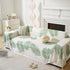 Leaf Printed Slipcover Sofa Covers, Universal Couch Throw Cover, Pets Furniture Protector for Home Decor