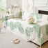Leaf Printed Slipcover Sofa Covers, Universal Couch Throw Cover, Pets Furniture Protector for Home Decor