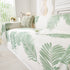Leaf Printed Slipcover Sofa Covers, Universal Couch Throw Cover, Pets Furniture Protector for Home Decor