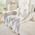 Leaf Printed Slipcover Sofa Covers, Universal Couch Throw Cover, Pets Furniture Protector for Home Decor