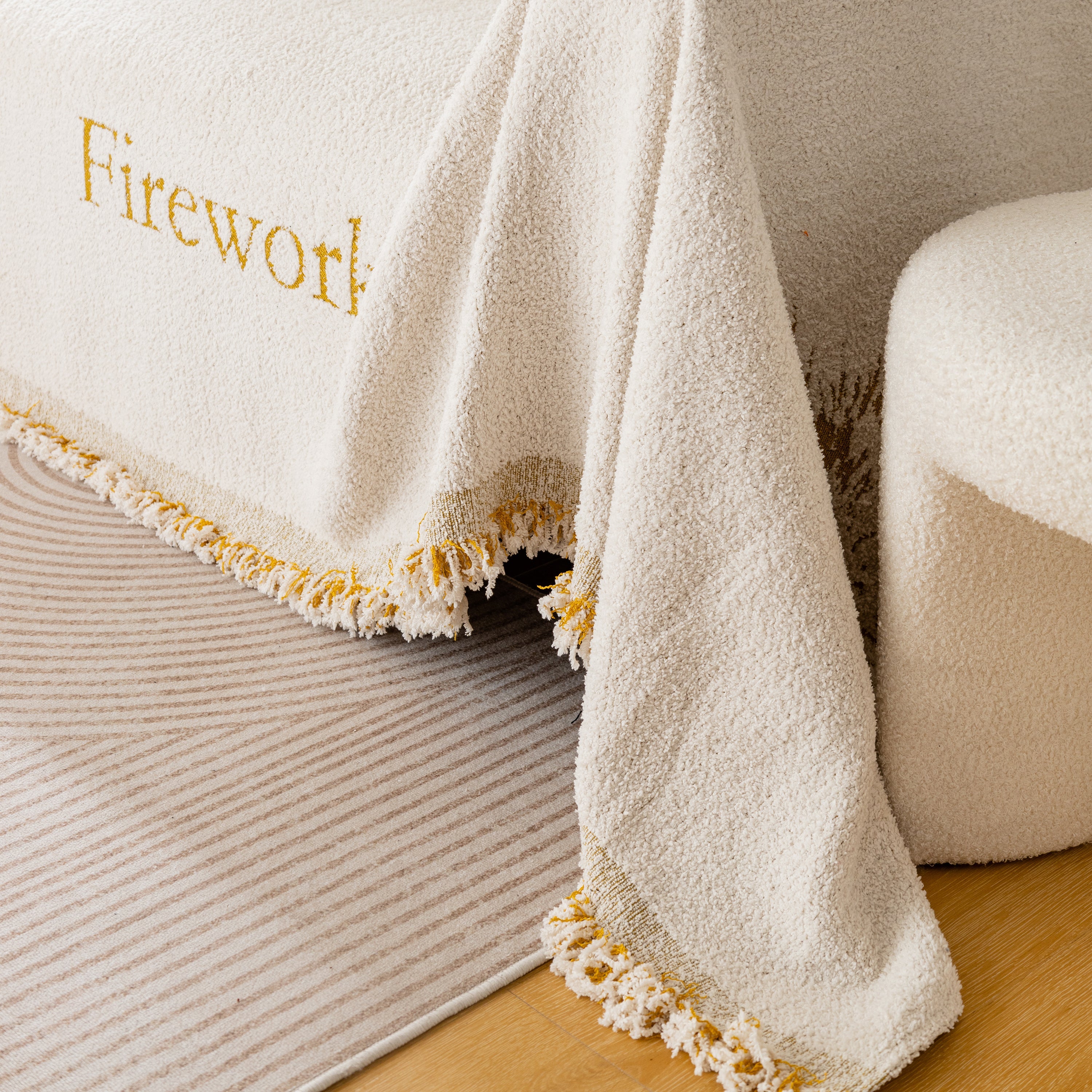 Fireworks Reversible Couch Cover Blankets Furniture Covers Washable Sectional Couch Covers